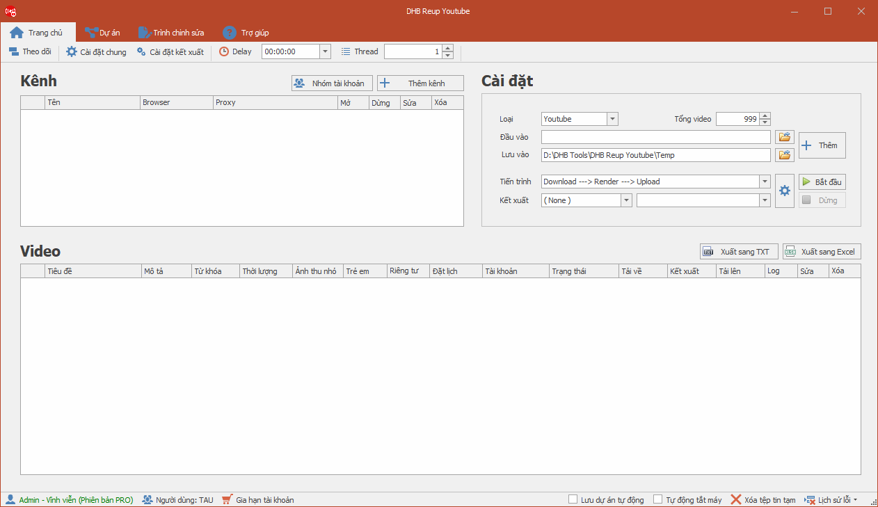 DHB Upload Youtube - ảnh chụp màn hình 1